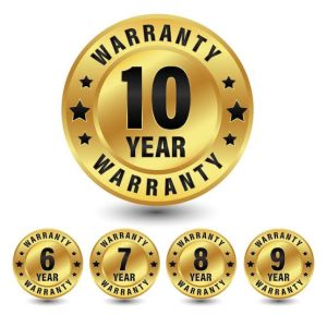 10 year warranty